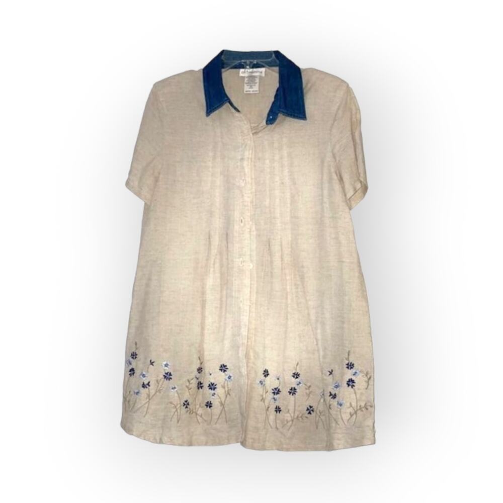Oh! Mamma maternity shirt SZ M EUC